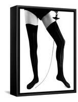 Femlae Model-null-Framed Stretched Canvas