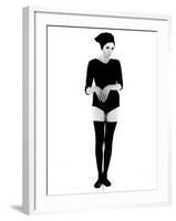 Femlae Model-null-Framed Photographic Print