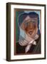 Femme à L'écharpe (Woman with Neck Scarf), 1924-Juan Gris-Framed Premium Giclee Print