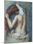 Femme a Sa Toilette, C.1895 (Pastel on Paper)-Edgar Degas-Mounted Giclee Print