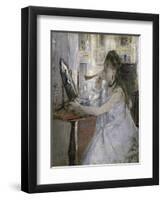 Femme a Sa Toilette-Berthe Morisot-Framed Giclee Print