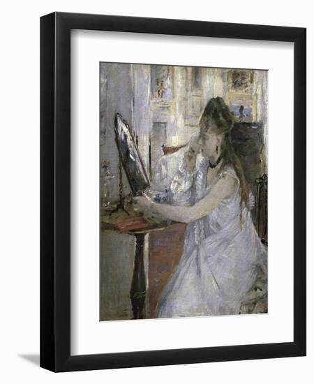 Femme a Sa Toilette-Berthe Morisot-Framed Giclee Print