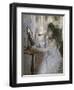 Femme a Sa Toilette-Berthe Morisot-Framed Giclee Print