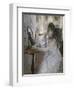 Femme a Sa Toilette-Berthe Morisot-Framed Giclee Print