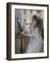 Femme a Sa Toilette-Berthe Morisot-Framed Giclee Print