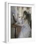 Femme a Sa Toilette-Berthe Morisot-Framed Giclee Print