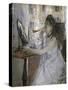 Femme a Sa Toilette-Berthe Morisot-Stretched Canvas
