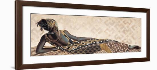 Femme Africaine V-Jacques Leconte-Framed Premium Giclee Print