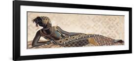 Femme Africaine V-Jacques Leconte-Framed Premium Giclee Print