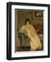 Femme assise dans un canapé-Théophile Alexandre Steinlen-Framed Giclee Print