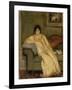 Femme assise dans un canapé-Théophile Alexandre Steinlen-Framed Giclee Print