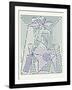 Femme Assise de Picasso-France De Ranchin-Framed Limited Edition