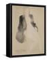 Femme assise nue sous une veste-Auguste Rodin-Framed Stretched Canvas