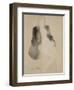 Femme assise nue sous une veste-Auguste Rodin-Framed Giclee Print