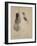 Femme assise nue sous une veste-Auguste Rodin-Framed Giclee Print