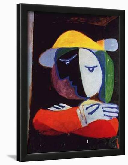 Femme au Balcon, c.1937-Pablo Picasso-Lamina Framed Art Print