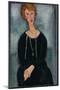 Femme Au Collier Verte (Madame Menier), 1918 (Oil on Canvas)-Amedeo Modigliani-Mounted Giclee Print