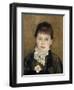 Femme au jabot blanc-Pierre-Auguste Renoir-Framed Giclee Print