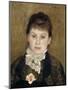 Femme au jabot blanc-Pierre-Auguste Renoir-Mounted Giclee Print