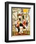 Femme Au Jardin-Pablo Picasso-Framed Art Print