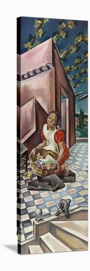 Femme au panier de fruits-Marie Blanchard-Stretched Canvas