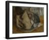 Femme Au Tub, 1884-Edgar Degas-Framed Giclee Print