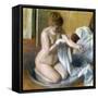 Femme Au Tub, Ca. 1883-Edgar Degas-Framed Stretched Canvas