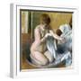 Femme Au Tub, Ca. 1883-Edgar Degas-Framed Giclee Print