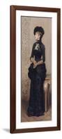 Femme aux gants dite la parisienne-Charles Giron-Framed Giclee Print