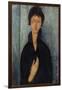 Femme aux yeux bleus-Amedeo Modigliani-Framed Giclee Print