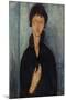 Femme aux yeux bleus-Amedeo Modigliani-Mounted Giclee Print