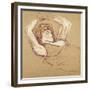 Femme Couchee Sur le Dos-Henri de Toulouse-Lautrec-Framed Giclee Print