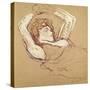 Femme Couchee Sur le Dos-Henri de Toulouse-Lautrec-Stretched Canvas