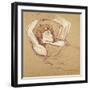 Femme Couchee Sur le Dos-Henri de Toulouse-Lautrec-Framed Giclee Print