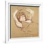 Femme Couchee Sur le Dos-Henri de Toulouse-Lautrec-Framed Giclee Print