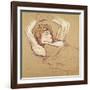 Femme Couchee Sur le Dos-Henri de Toulouse-Lautrec-Framed Giclee Print