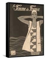 Femme De France-null-Framed Stretched Canvas