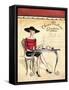 Femme Elegante I-Andrea Laliberte-Framed Stretched Canvas