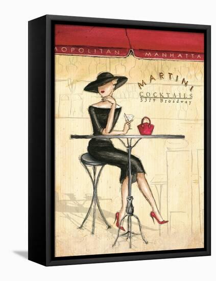 Femme Elegante III-Andrea Laliberte-Framed Stretched Canvas