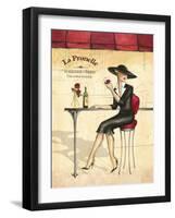 Femme Elegante IV-Andrea Laliberte-Framed Art Print