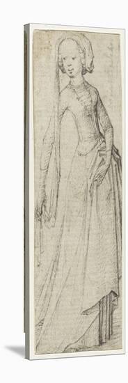 Femme en pied-Martin Schongauer-Stretched Canvas