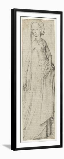 Femme en pied-Martin Schongauer-Framed Premium Giclee Print