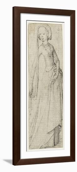 Femme en pied-Martin Schongauer-Framed Giclee Print