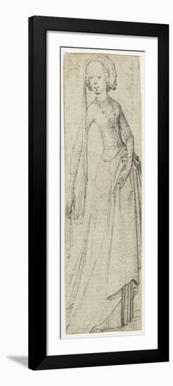 Femme en pied-Martin Schongauer-Framed Giclee Print