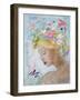 Femme Fleur II-Sandra Iafrate-Framed Art Print