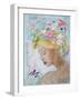 Femme Fleur II-Sandra Iafrate-Framed Art Print