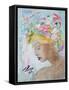 Femme Fleur II-Sandra Iafrate-Framed Stretched Canvas