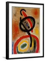 Femme III, c.1965-Joan Miro-Framed Art Print