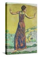 Femme Joyeuse-Ferdinand Hodler-Stretched Canvas