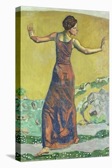 Femme Joyeuse-Ferdinand Hodler-Stretched Canvas